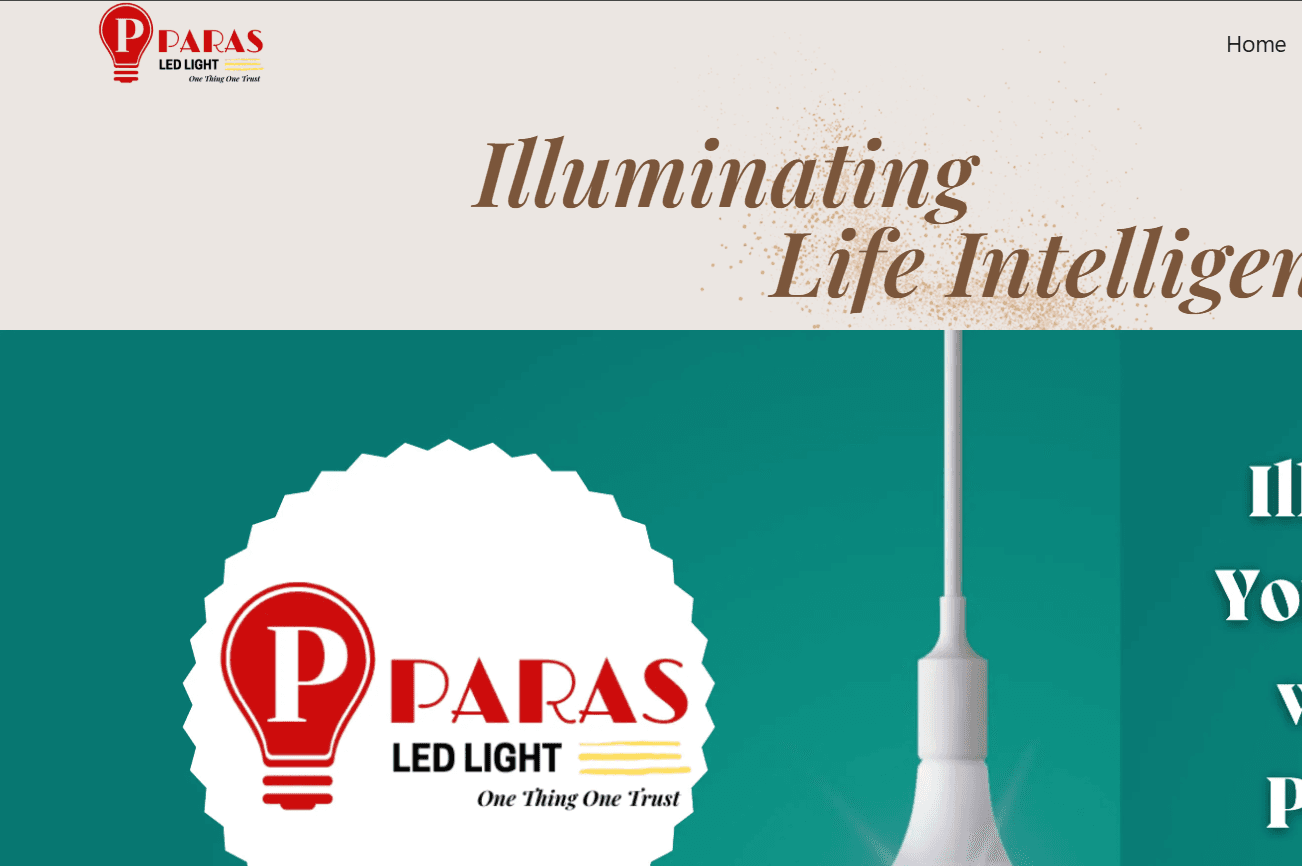Paras LED project screenshot